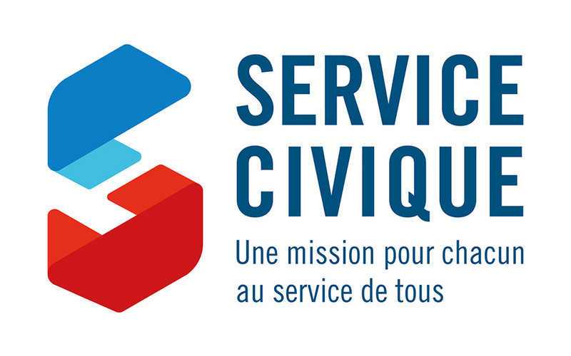 Logo service civique